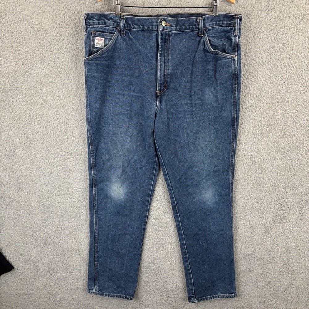 Vintage Pointer Brand Jeans Mens 42x32 Blue Cotton Denim‎ Made USA